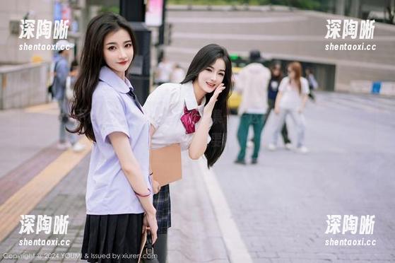 尤蜜荟 - 不柠bling的白裙写真合集——这裙子是冰淇淋的颜色吗？哇，我要吃！