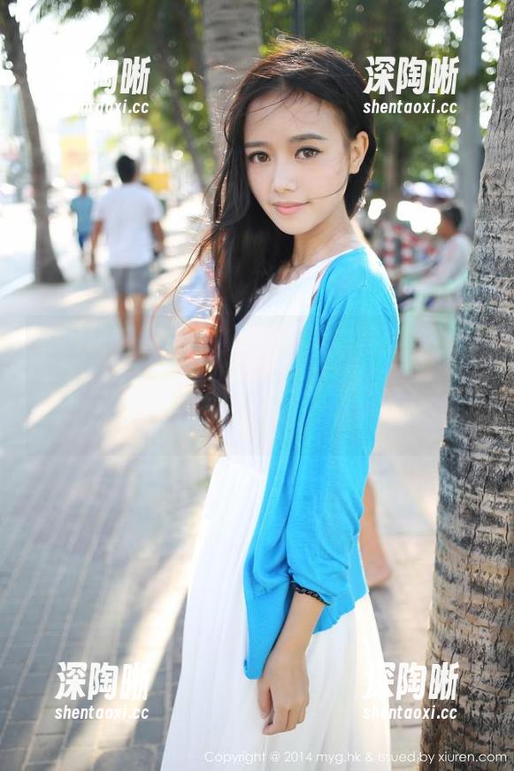 美媛馆 - 徐子琦Anna的黑白写真，原图像个孩子在画素描，你敢不敢像她一样放飞自我？